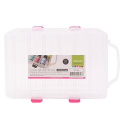 Coffret de rangement Vaessen Creative - Plastique - M51933 - 23,5 x 15,5 x 4,7 cm