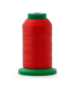 Cône de fil à broder Isacord n°40 - 5000m - Amann Mettler 1701 Rouge