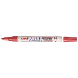 Marqueur PAINT Marker PX21 Pointe conique fine 0,8 - 1,2mm Rouge UNI-BALL