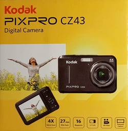 KODAK Pixpro - CZ43 - Appareil Photo Numérique Compact 16.44 Mégapixels - Noir