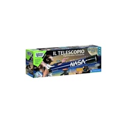 Télescope éducatif Clementoni NASA avec lentille 50 mm et 100x de grossissement