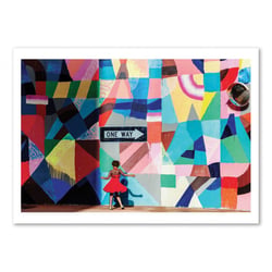 Affiche 50x70 cm - One way - Gloria Salgado Gispert