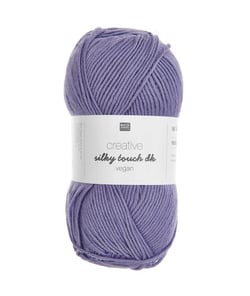 Fil à tricoter Creative Silky Touch Dk Vegan - 100gr - Rico Design 029 Violet Lilas
