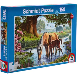 Puzzle Chevaux dans le ruisseau 150 pcs - Schmidt Spiele