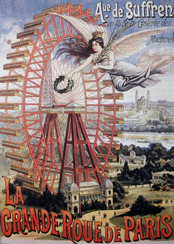 Puzzle 1000 pièces - La Grande Roue de Paris - DToys