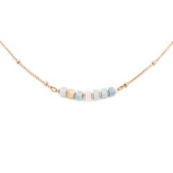 Collier Piana en pierres Amazonite - Sloya