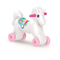 2in1 - Cheval à bascule Licorne