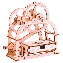 Ugears - Maquette en bois Ugears Boîte Mécanique 61 pièces 19 cm