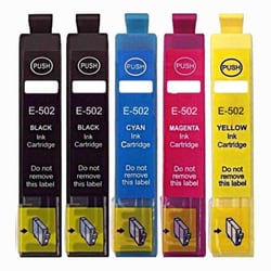 Pack de Cartouches 502 XL Compatibles pour Imprimante EPSON 502 XL