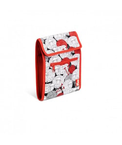 Rangement aiguilles circulaires Mérino - Prym Rouge