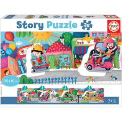 Puzzle - 26 pièces - Enfant - Dès 3 ans - Les voitures de la ville - Educa