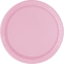 8 Assiettes - Rose Clair