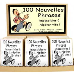 100 nouvelles phrases impossibles à répéter – Marc Vidal