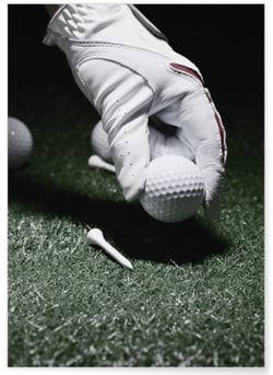 Affiche Golf 4 | A3 : 29,7x42cm
