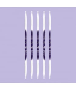 Aiguilles à tricoter à 2 pointes Prym Ergonomics N° 5 à 7 à l'unité - Prym taille n°6