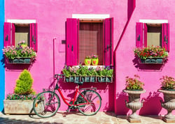 Puzzle 500 pièces - Ile de Burano - Italie - Bluebird Puzzle