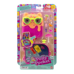 Polly Pocket Kitty Vacances au soleil, - Mattel