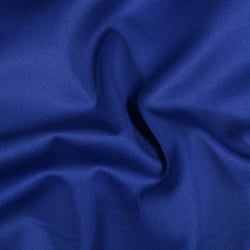Tissu Coton Sergé uni Bleu roi