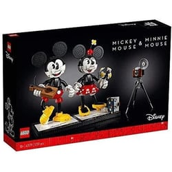 LEGO Disney - Set de construction mickey mouse y minnie mouse noir 43179
