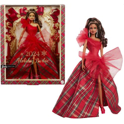Poupée Barbie Mattel Signature 2024 Holiday Rouge