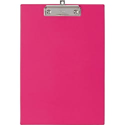 Porte-bloc plastifié - format A4 - rose - MAUL