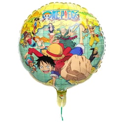 Ballon Aluminium Hélium One Piece- Ø 43 cm