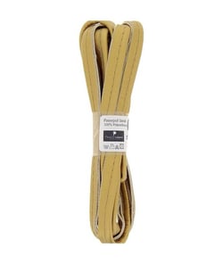 Passepoil Simili cuir 1,5m x 10mm - Passion Rubans Jaune