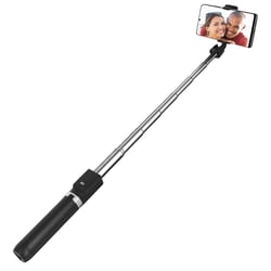 Avizar Perche Selfie Sans-fil Bluetooth avec Fonction Trépied Hauteur réglable Noir