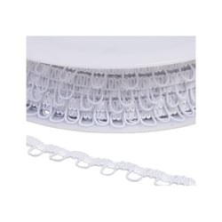 Galon ganse élastique 17mm blanc au mètre