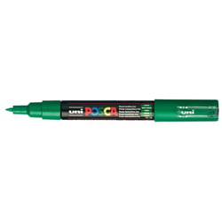 Lot de 12 Marqueurs pointe conique extra-fine POSCA PC1MC 0,7 - 1mm Vert Foncé POSCA
