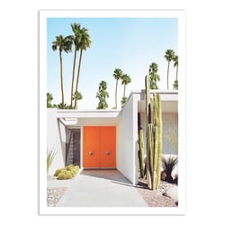 Affiche 30x40 cm - Palm springs California - Gal Design