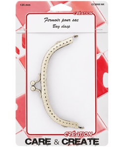 Fermoir de sac 125 mm – Care & Create Nickel
