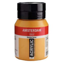 Peinture Acrylique - Ocre jaune - 227 - Amsterdam - Pot de 500ml