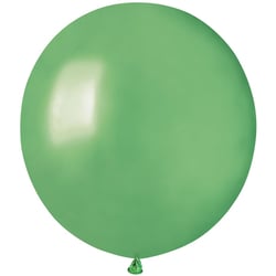10 Ballons Vert menthe Nacré Ø48cm