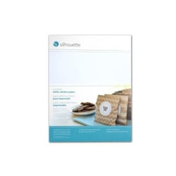 Papier autocollant blanc imprimable