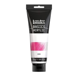 Gesso - Blanc - Acrylique, aquarelle, huile - Tube 250ml - Liquitex basics