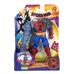 Figurine deluxe cyborg spider-woman 15 cm - spider-man across the spider-verse - hasbro - f6004