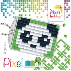 Kit créatif Pixel porte-clé 4x3cm Panda