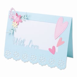 Matrices de découpe Thinlits Sizzix - Lot de 11 - Base de carte dentelle