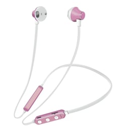 Ecouteurs Bluetooth Sport Sans Fil Or Autonomie 4H Version 4.2 Haute Qualité Rose YONIS