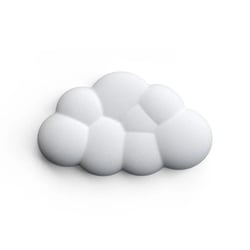 Tapis De Souris En Mousse Mémoire Ergonomique Rose Pour Support Poignet Blanc YONIS