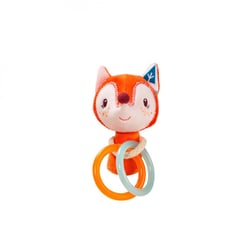 Alice mini hochet la renarde - Lilliputiens - Orange