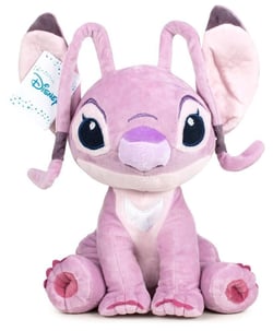 Peluche Disney Lilo & Stitch - Angel - Rose - 20 cm - Avec son