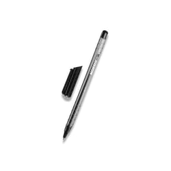 Stylo à bille - Noir - Pointe fine - Corps triangulaire ergonomique - Kores - KPen