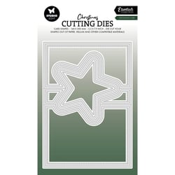 Matrice de découpe et gaufrage Studio Light Essentials - Carte pliante étoile