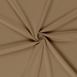 Tissu Jersey maille lourde Stefi gratté uni Camel