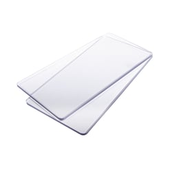 Plaques de découpe kit p. Mini To Go, 78x165x3mm, 2 pièces