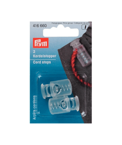 2 Arrêts cordons 1 trou - Prym Transparent