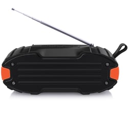 Enceinte Bluetooth Outdoor Waterproof Avec Fonctions Mains-Libres et FM Autonomie 8H Orange YONIS
