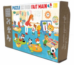 Vive la maternelle de Charlipop - Puzzle Michèle Wilson